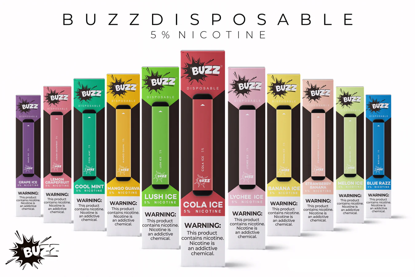 Buzz Disposable Vape Device (Barz) - 1PC - Image 12