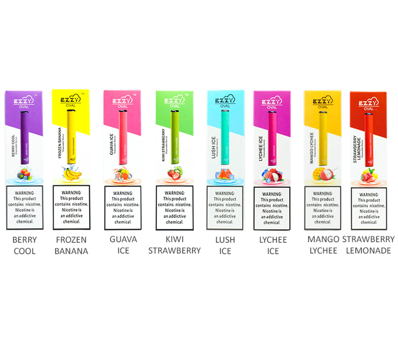 Ezzy Oval Disposable Vape Device - 1PC - Image 12