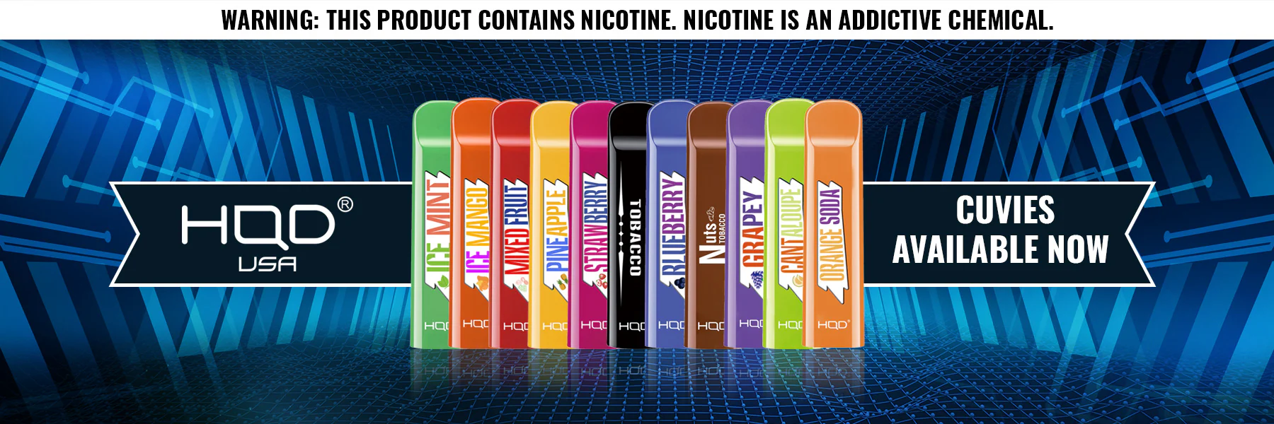 HQD Cuvie Disposable Vape Device - 9PCS - Image 5